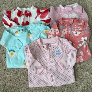 Carter's Baby Girl - Size 3 Month Onesie Bundle